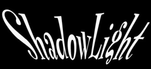The image displays the word "ShadowLight" written in white, stylized font on a black background.