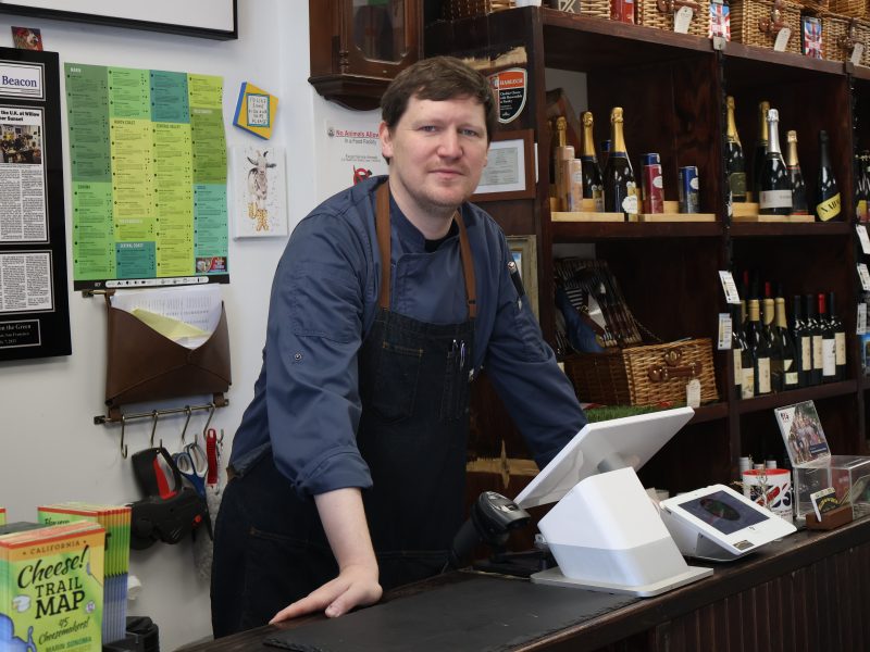 Alex J. Sinclair, the owner of Willow on the Green on Ninth Ave. in the Inner Sunset.