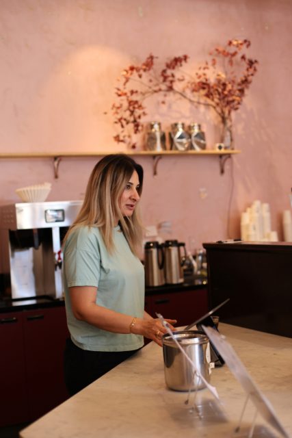 Lamea Abuelrous at Temo's