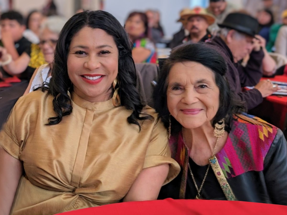 看看他們如何競選：Dolores Huerta 為布里德市長背書