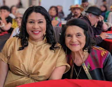 London Breed and Dolores Huerta