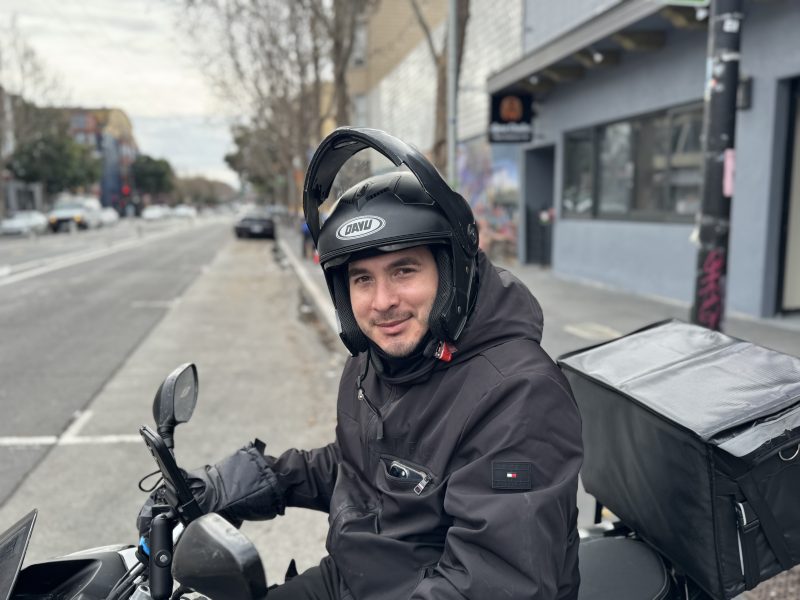 Ever Chacon, a Venezuelan native, said he fears Trump's decision to end TPS for Venezuelans will affect his asylum case, on Wednesday Feb. 12, 2025. Photo by Oscar Palma.