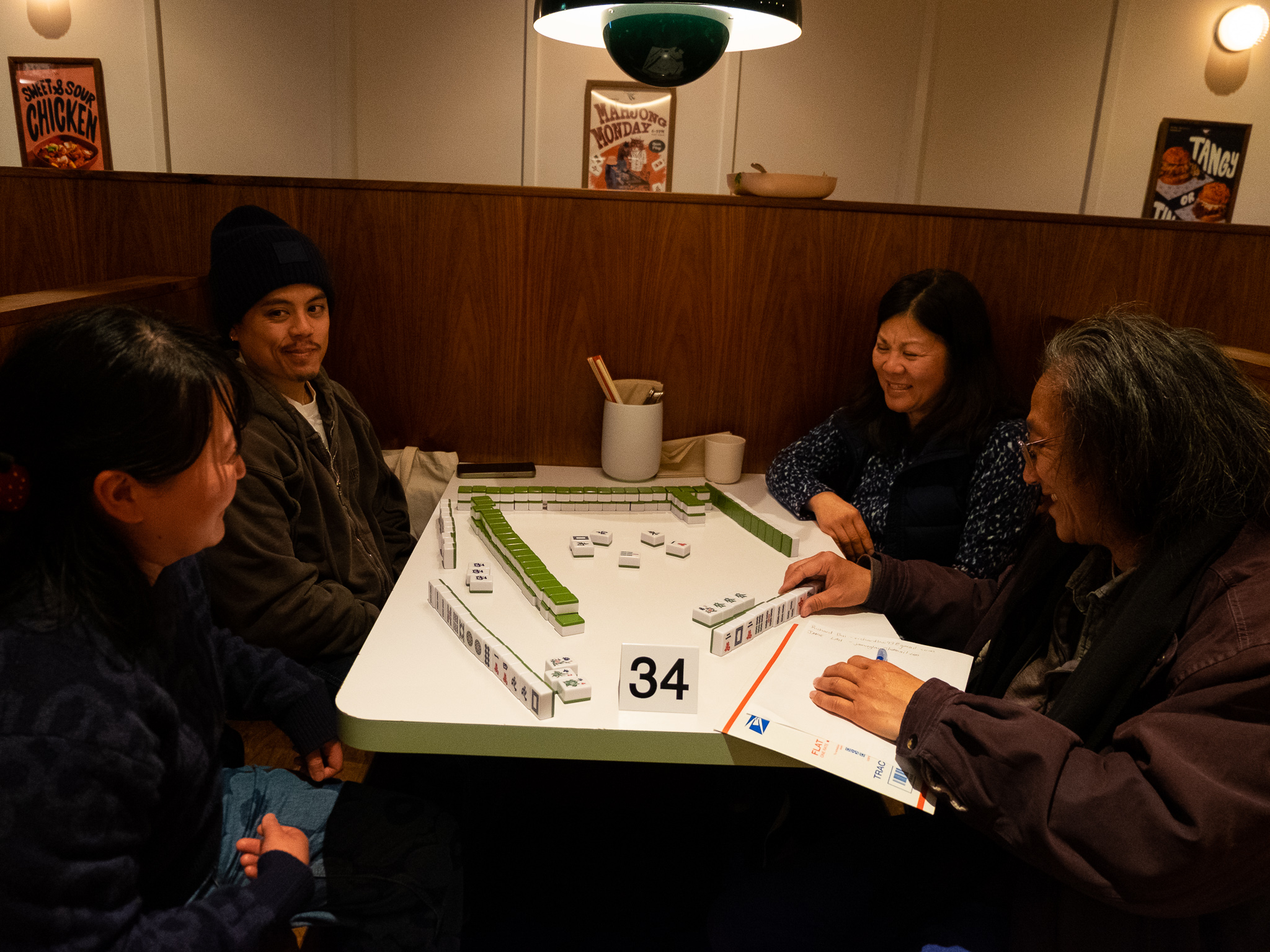 Mahjong for all: At Chinese American eatery, masters and rookies play side-by-side