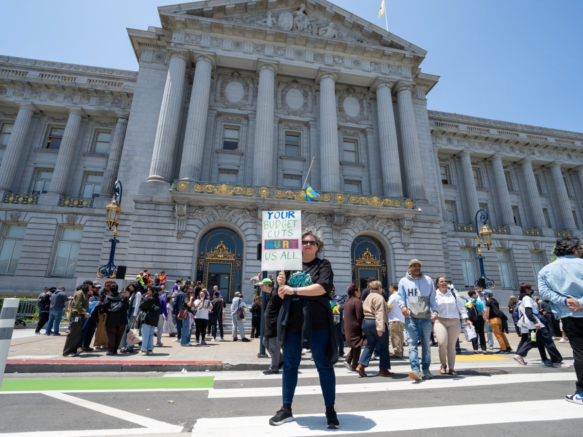 S.F. labor to Board of Supervisors: ‘No cuts! No layoffs!’
