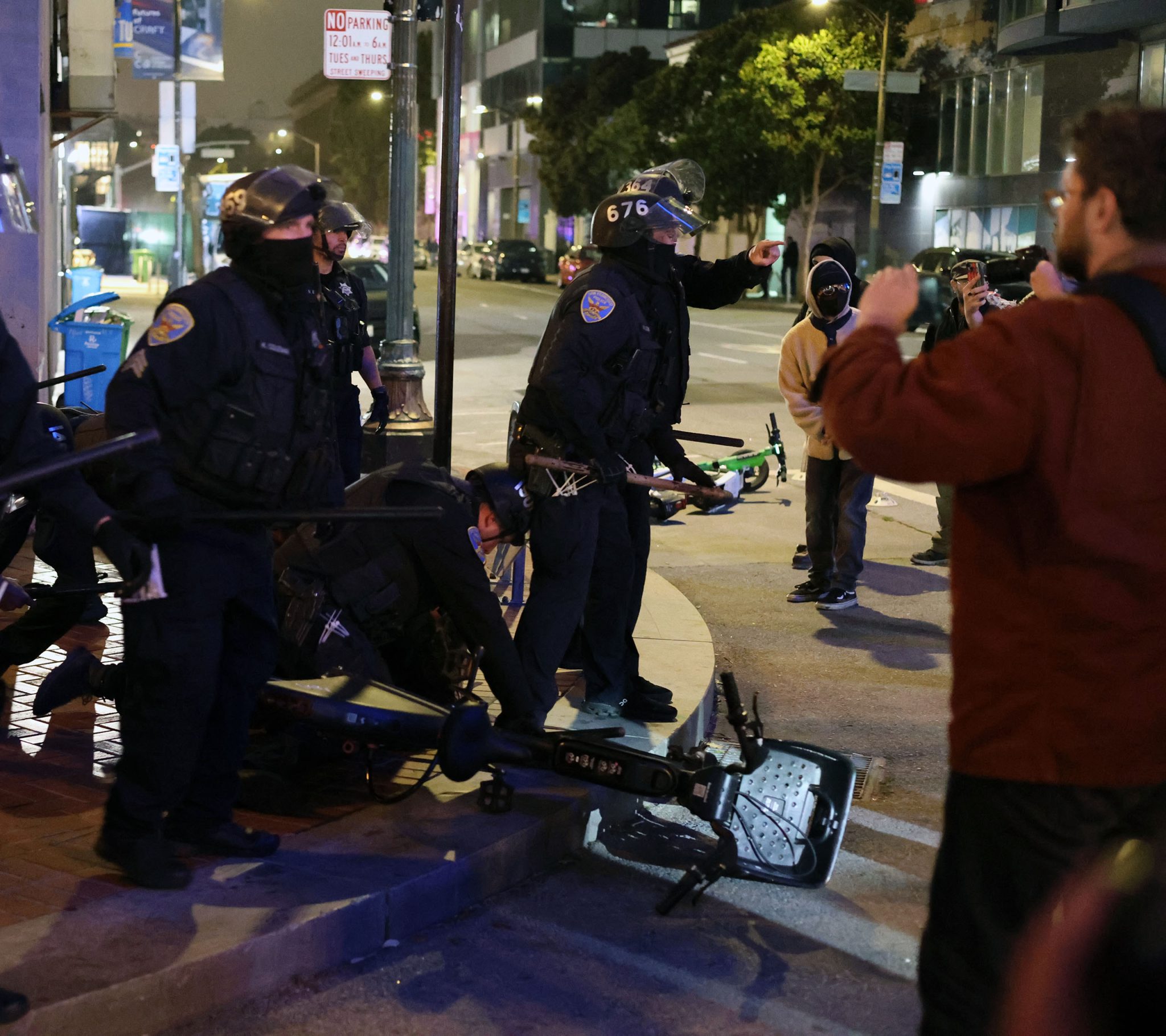 SFPD arresting dozens in 2nd night of mass protests against ICE