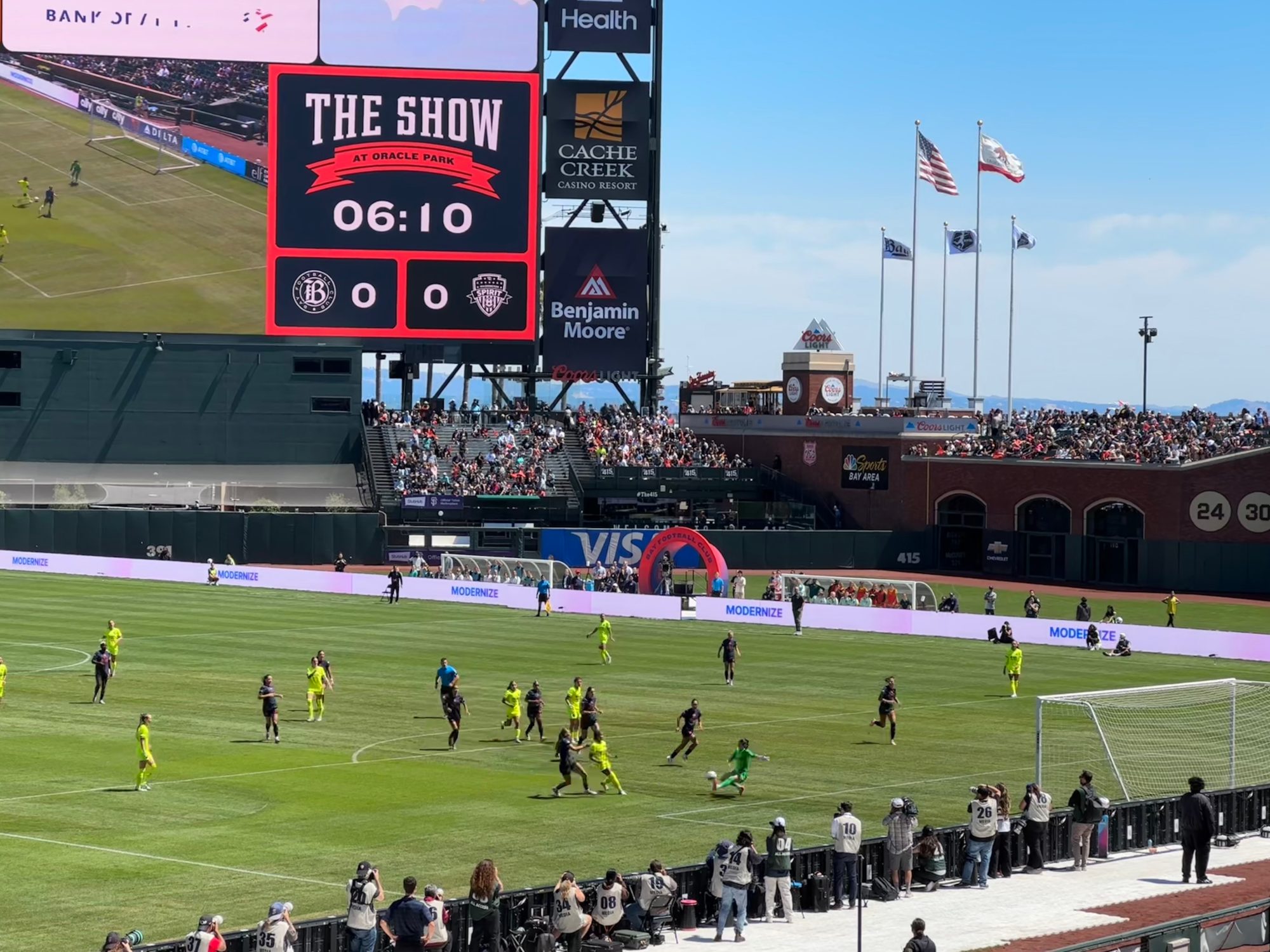 Bay FC’s S.F. debut draws record crowd — and a 3-2 heartbreak - Mission ...