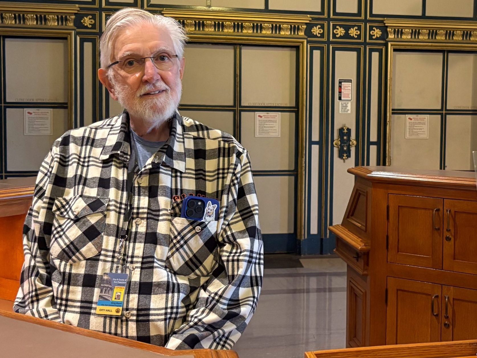Meet the man who leads tours of San Francisco City Hall