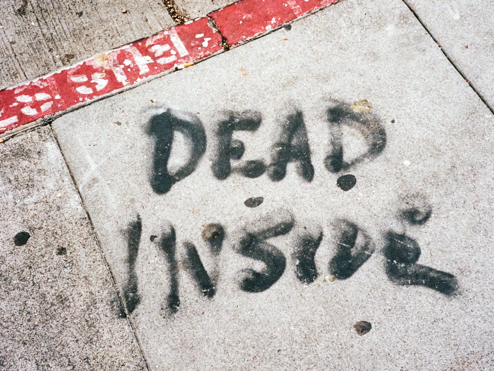 Photos: The 'concrete testimonies' scrawled on San Francisco sidewalks