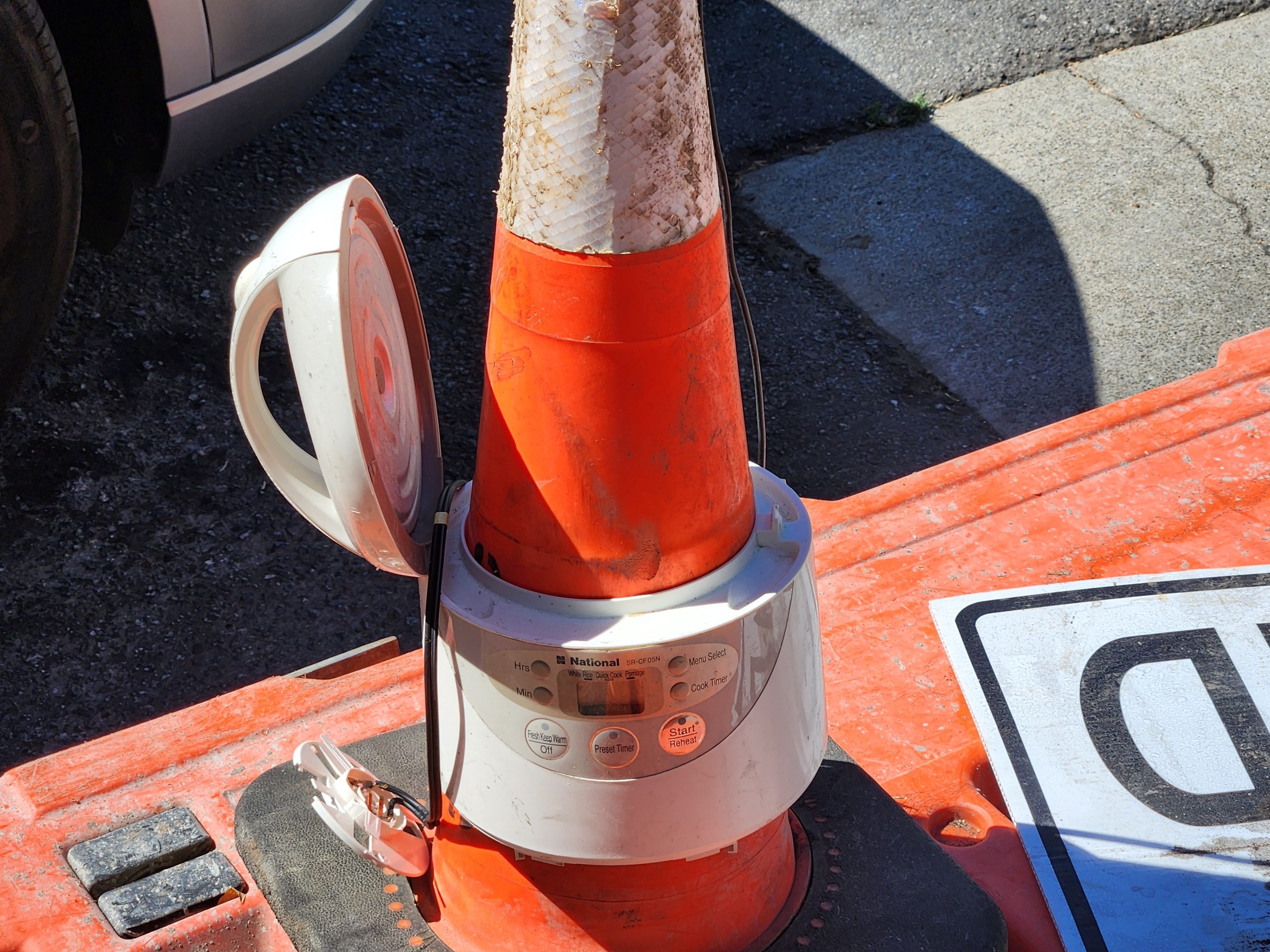 Traffic cone combo
