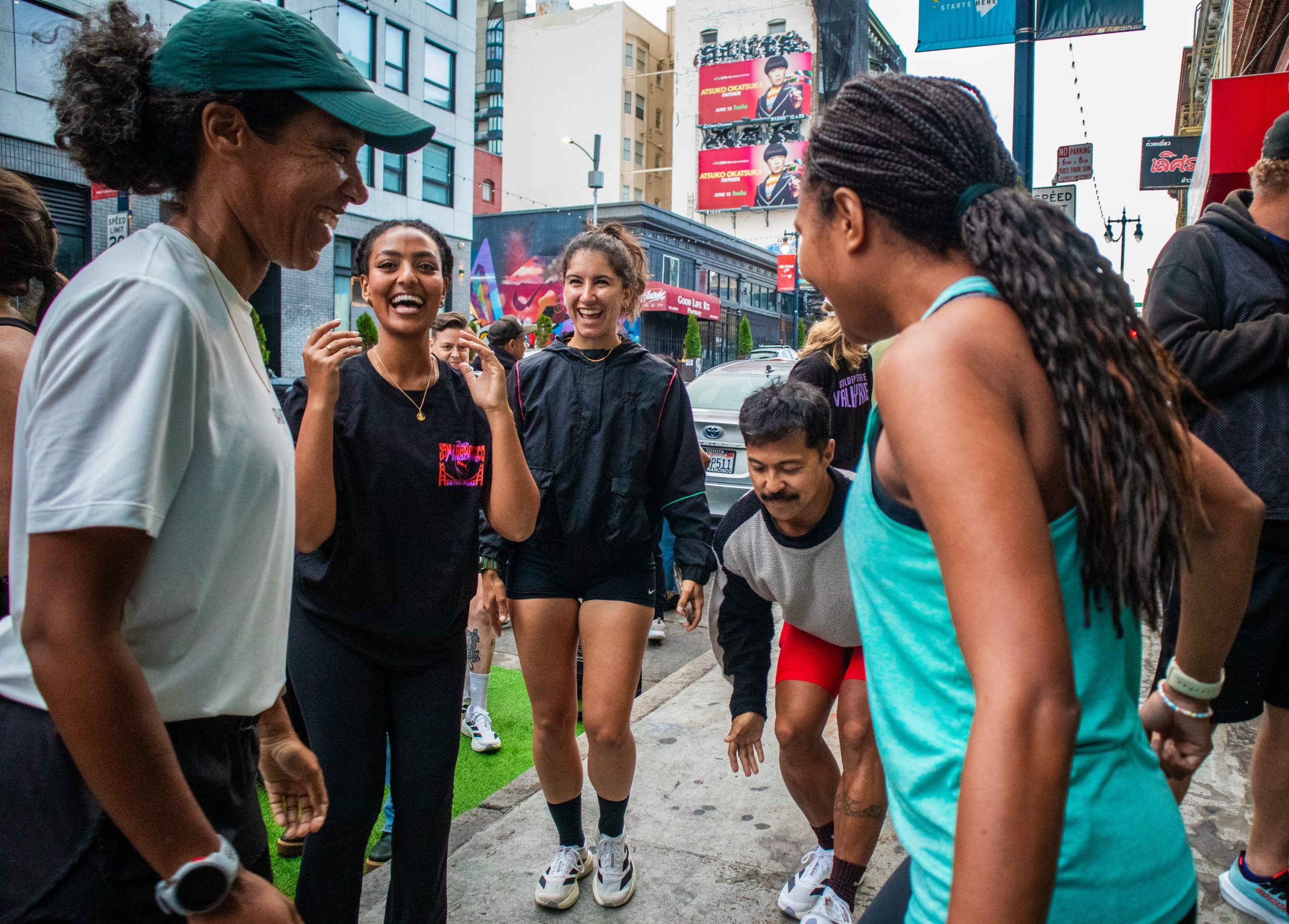When the run club comes to the Tenderloin