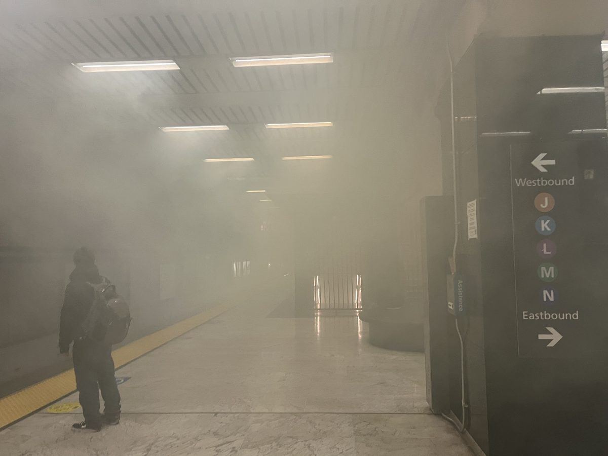 BART Civic Center station closed and evacuated after a loud bang and smoke