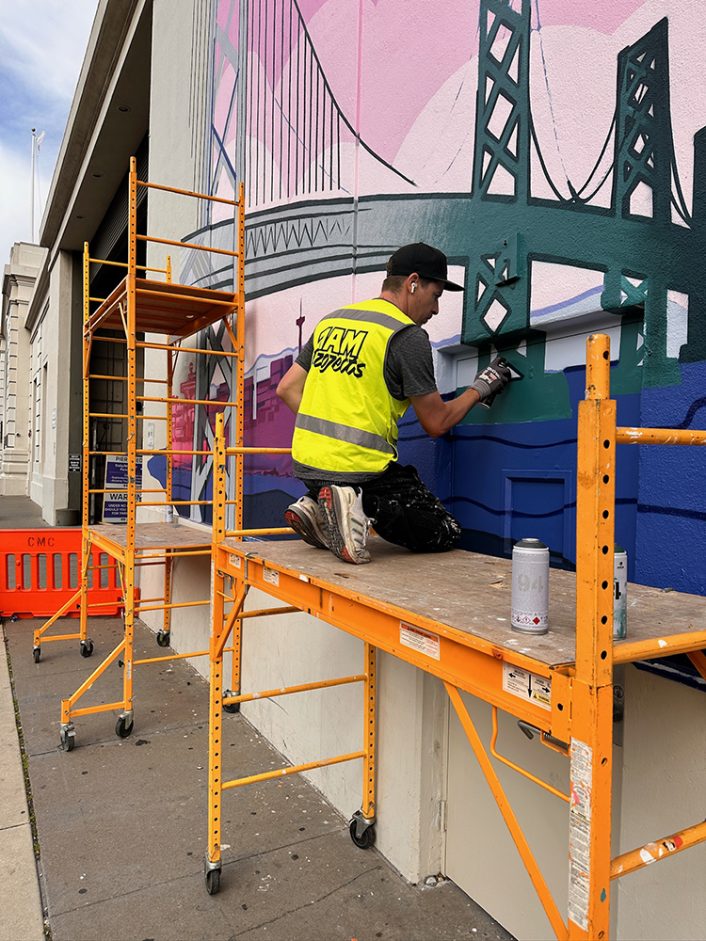 Sprawling new seascape mural decorates S.F. waterfront - Mission Local