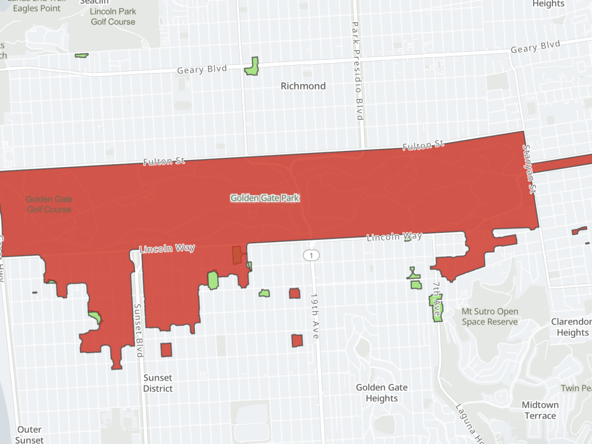 Another PG&E outage left over 6000 customers without power in the Sunset
