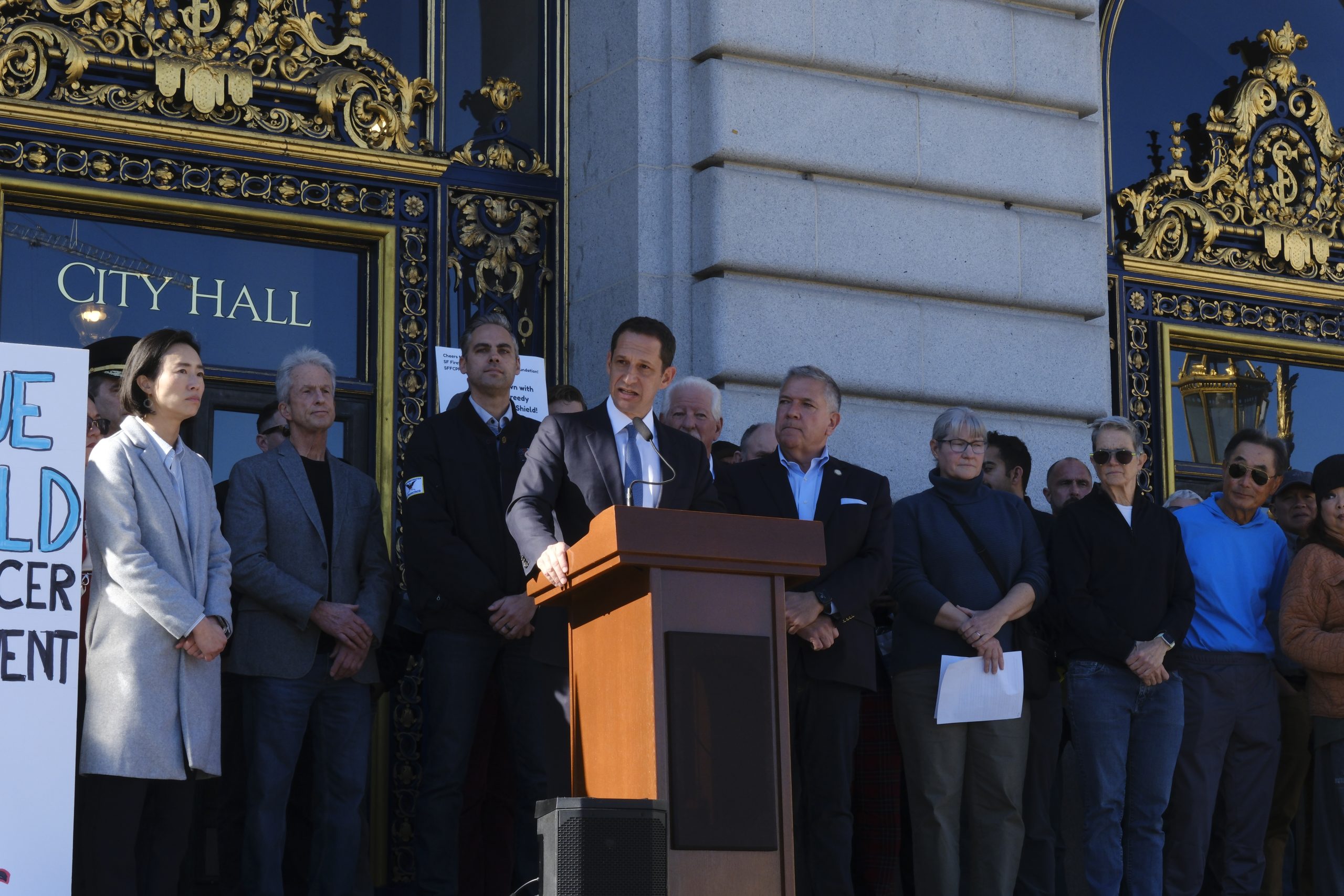 Mayor Lurie, S.F. officials press Blue Shield to cover firefighters' cancer care