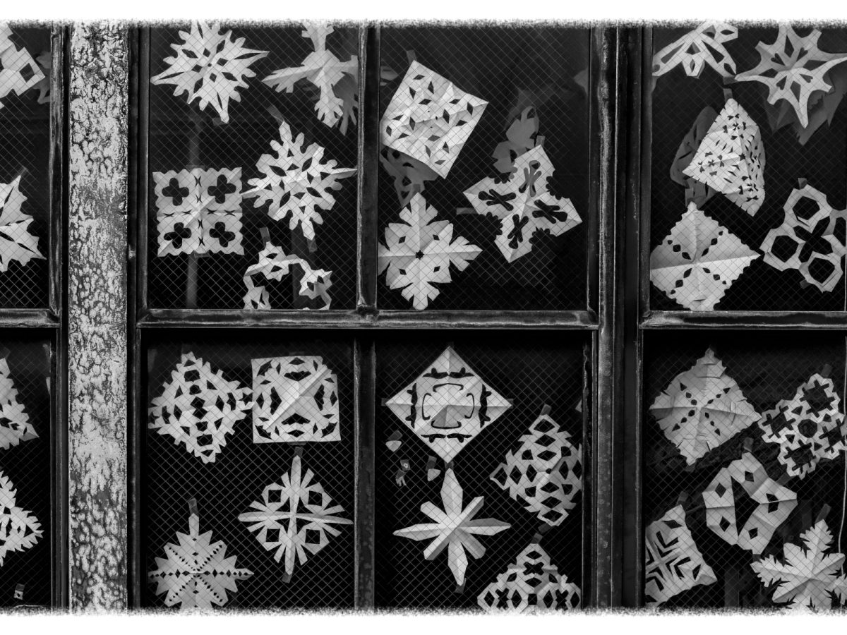 Spotting snowflakes!