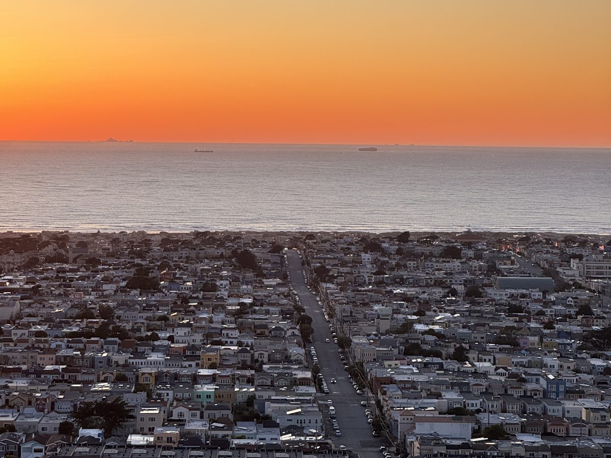 Sunset view