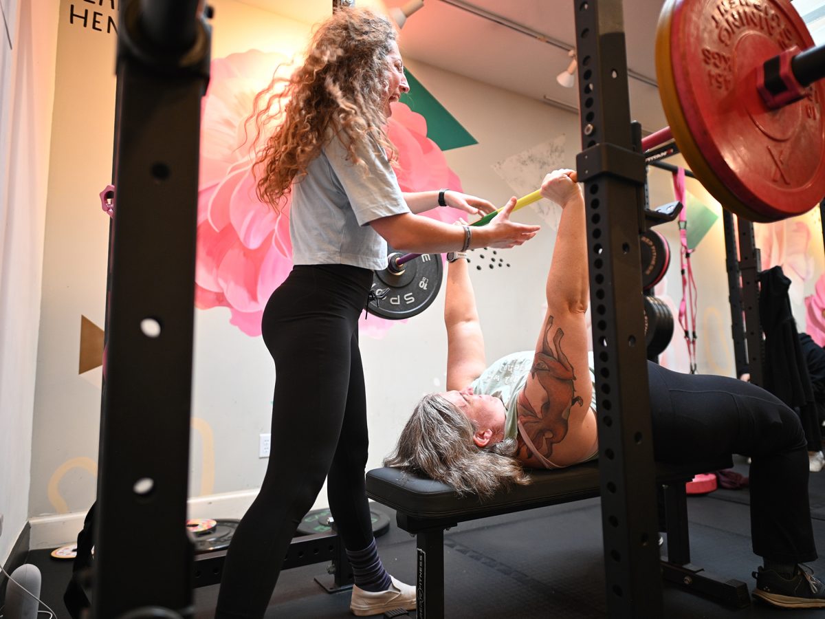 No mirrors, no machismo: Women lift heavy in Noe Valley