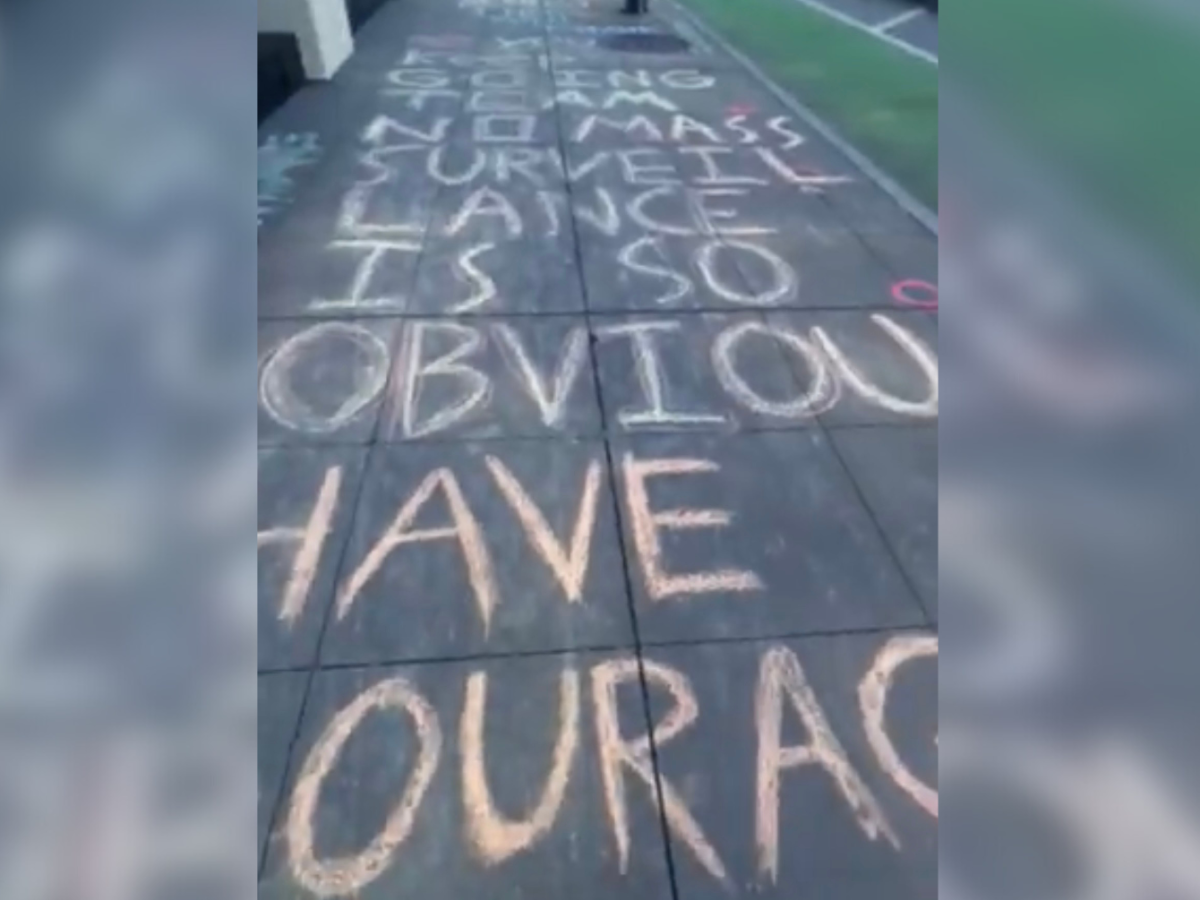 ‘God loves Anthropic:’ S.F. sidewalk chalk defends AI company in battle with Pentagon