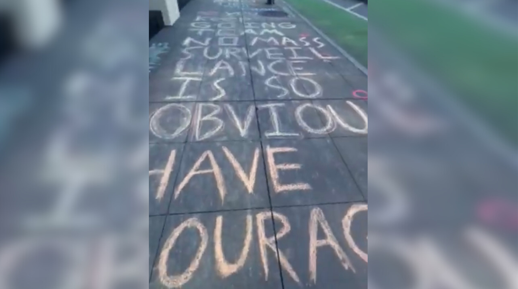 ‘God loves Anthropic:’ S.F. sidewalk chalk defends AI company in battle with Pentagon