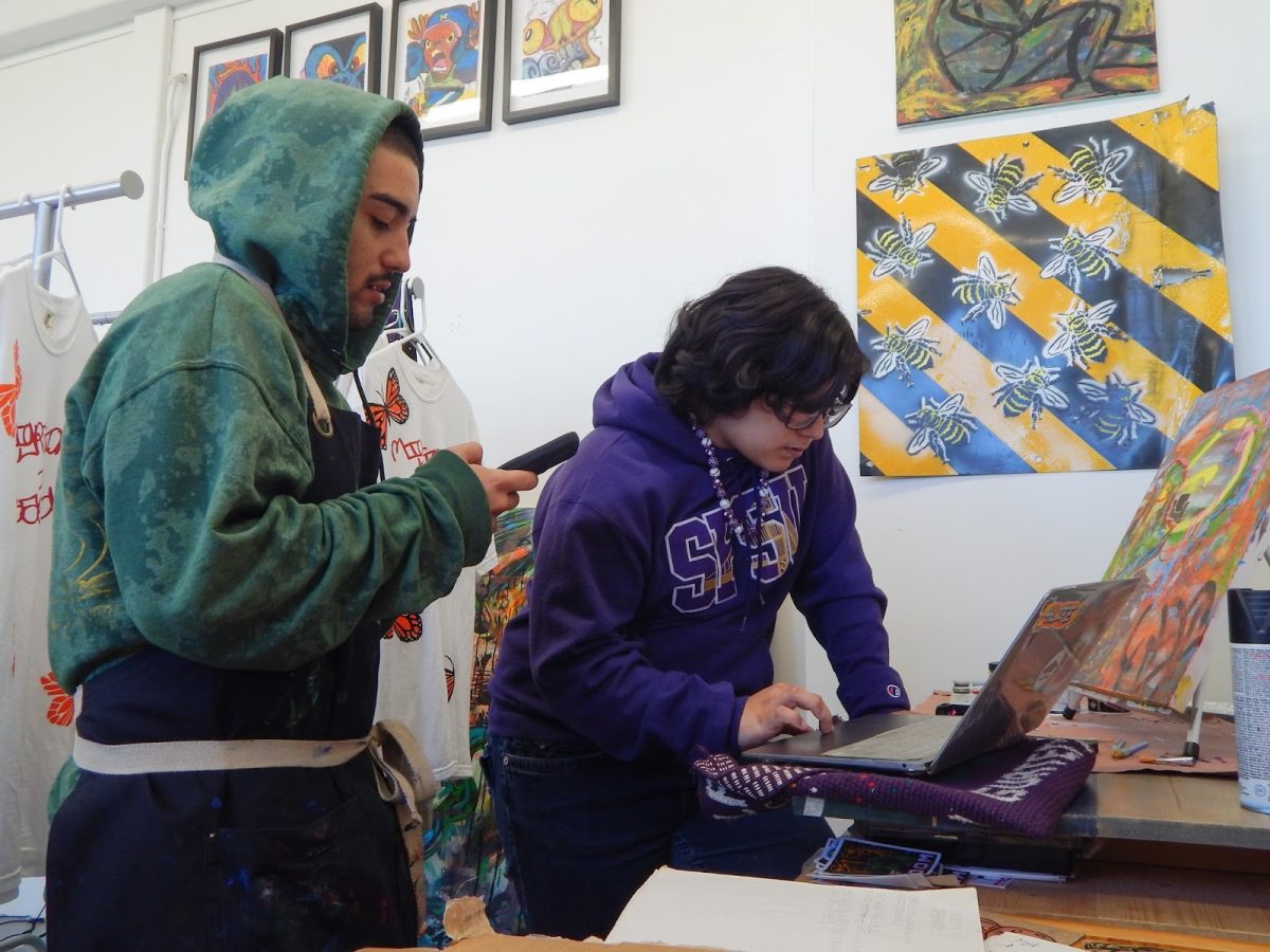 They used to fight as kids. Now, they run a Bayview arts business together. 