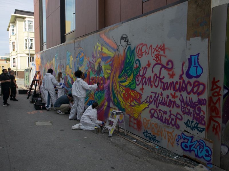 New mural on the block