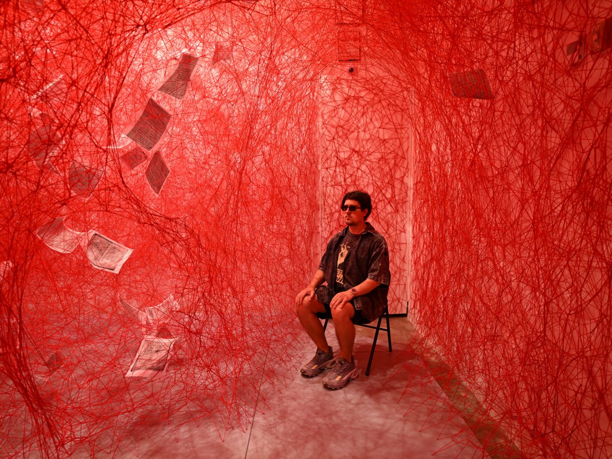 Blood, mud and a cobweb create ache of heartbreak at Asian Art Museum