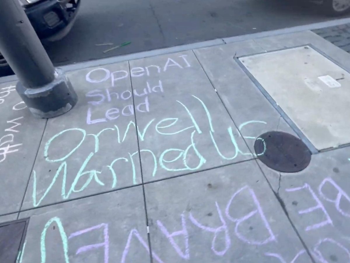 Chalk Wars: It’s OpenAI vs. Anthropic on San Francisco’s sidewalks