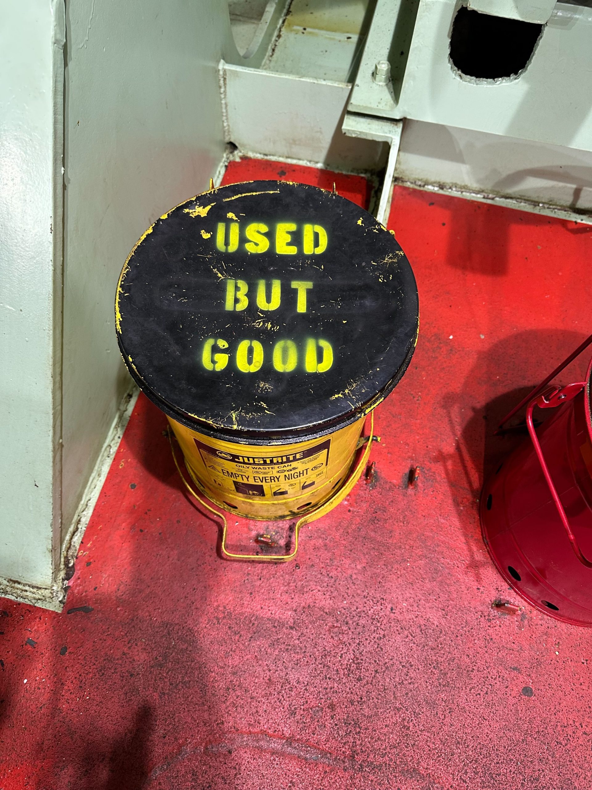 As seen on the MV Cape Hudson