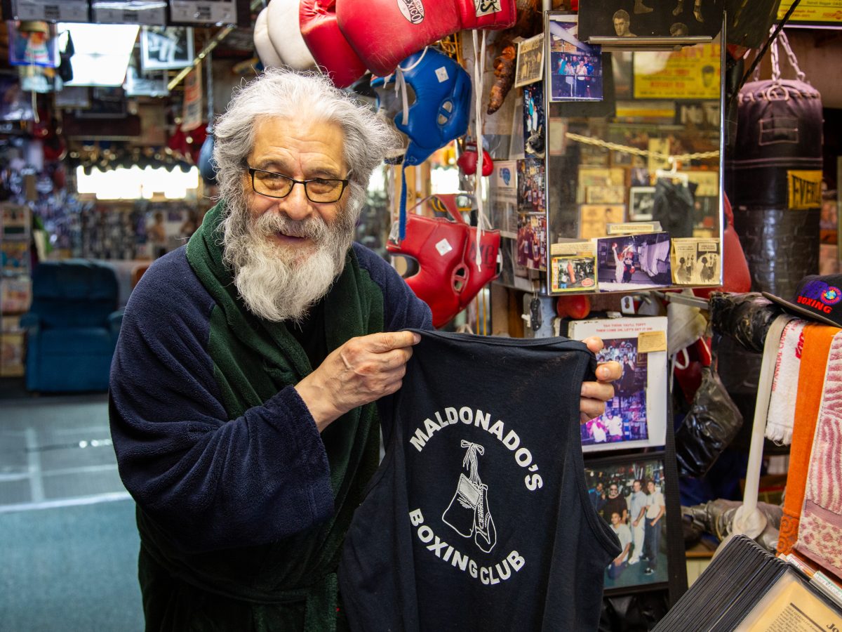 People We Meet: Frank Maldonado, the boxing coach