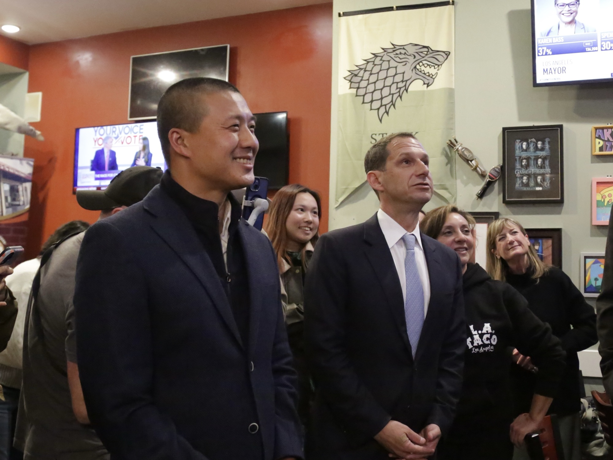 Sunset supervisor Alan Wong handily beating opponents to stay in seat
