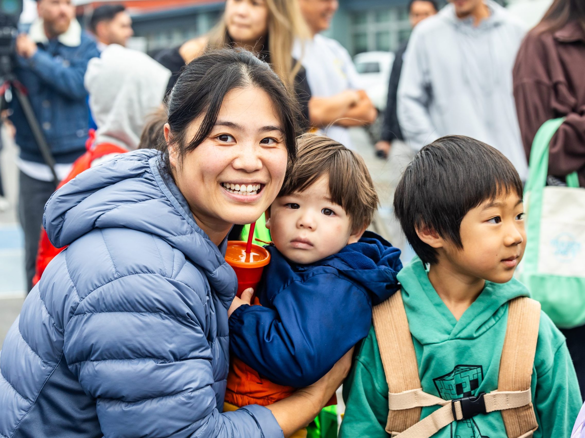 Soccer, Spiderman backpack, purple outfit: Kids return to school in San Francisco